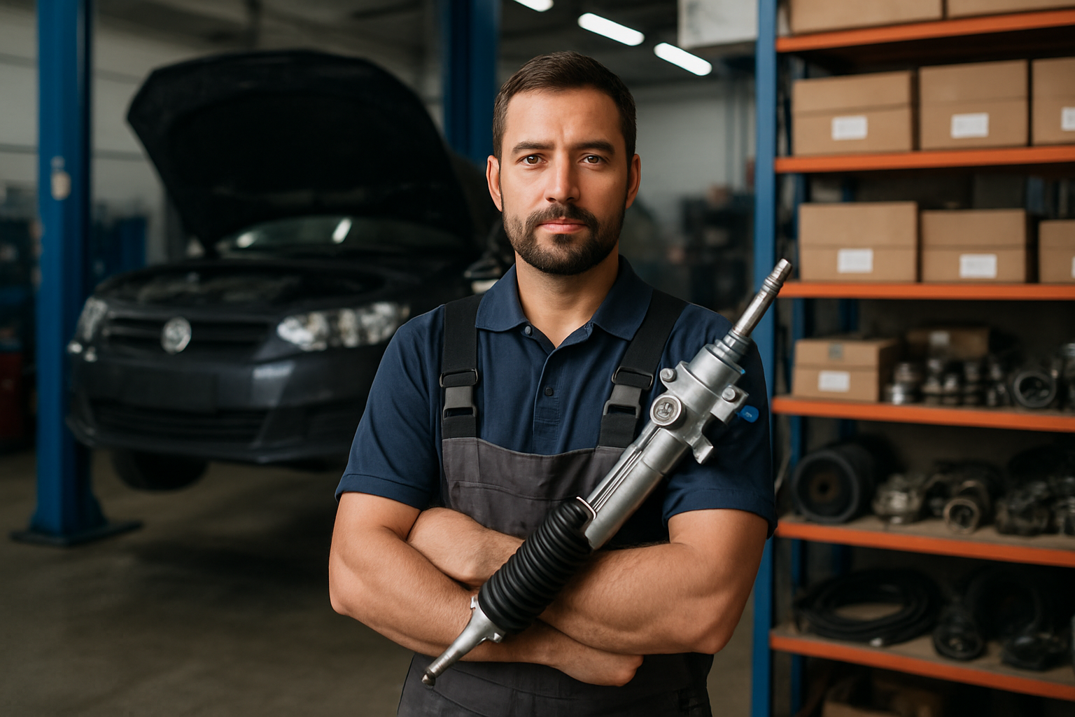 Taller mecánico profesional con inventario de refacciones